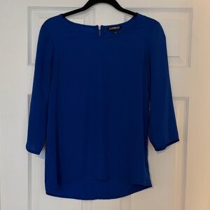 Express Women's Vibrant Blue Blouse